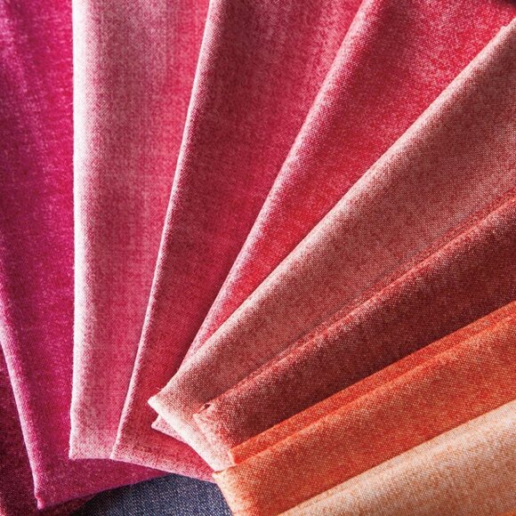 40 pcs 10x10 inch Chambray Tonal Cotton Fabric Squares Quilt Bundle - Picture 3 of 4